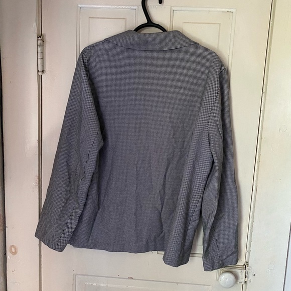 Black and white houndstooth vintage shacket - Picture 5 of 5